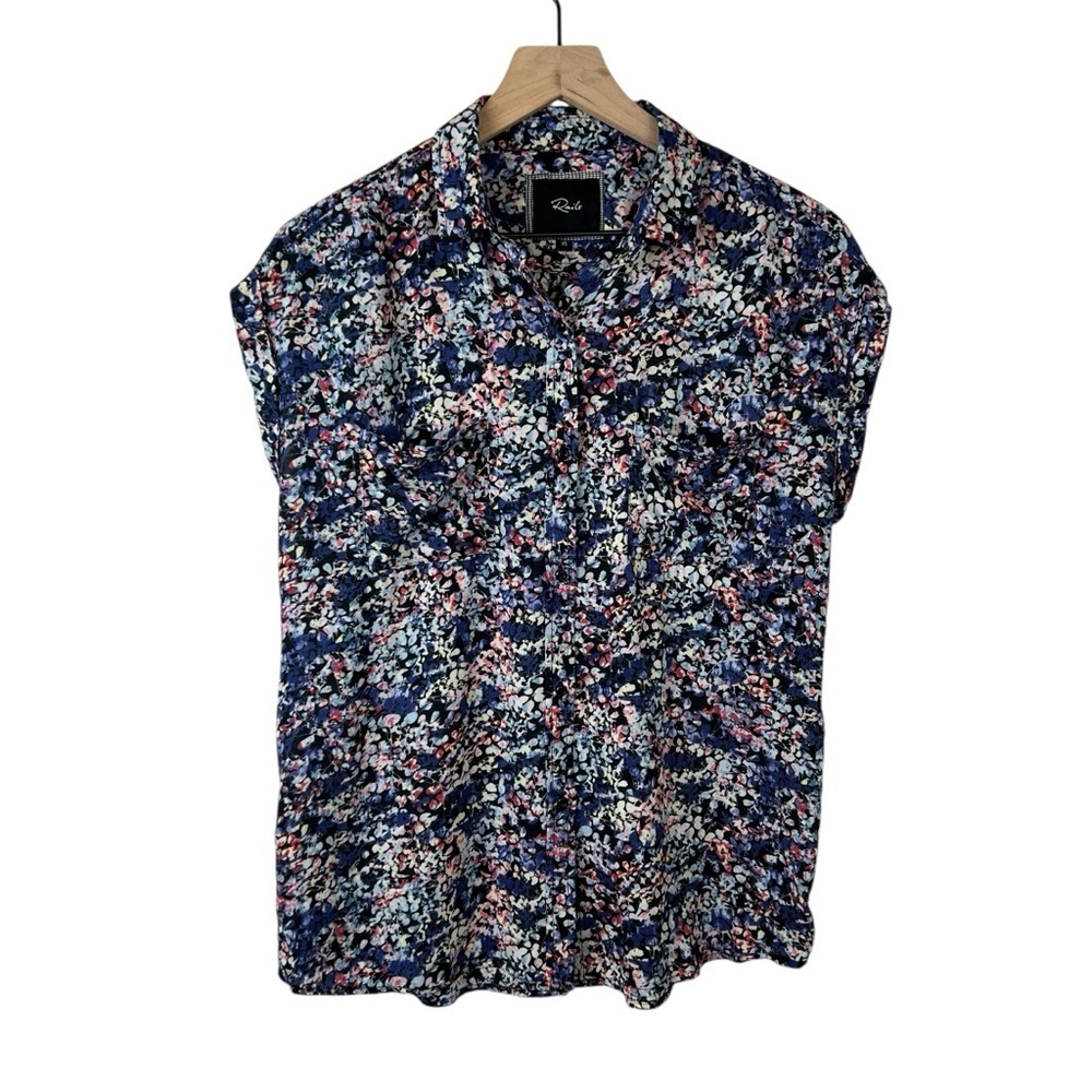 Rails Floral Short Sleeve Top
